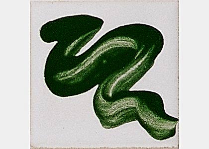 Botz Unidekor Brush On Glaze:  Chromgrun (Chrome Green) 30ml