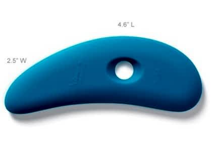 Firm Silicone Rib 6 - Blue