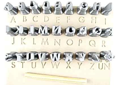 Relyef Tools: Alphabet Uppercase 10mm - Futura