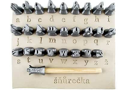 Relyef Tools: Alphabet Lowercase 10mm - Marion