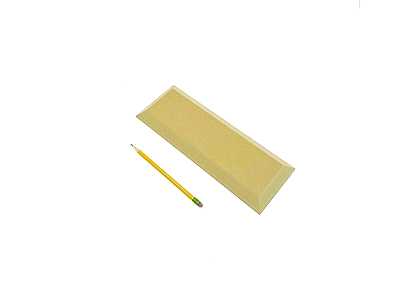 GR Pottery Forms: 4.5x12.5in Rectangle Drape Mould