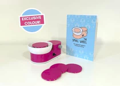 The Small Pottery Wheel - Hot Pink (Potclays Exclusive Colour)