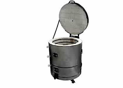 S65 Top-loading Pottery Kiln, complete with T/C & ST215 controller