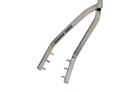 Kemper Alloy Raku Tongs 32x8in Open (810x200mm approx.)