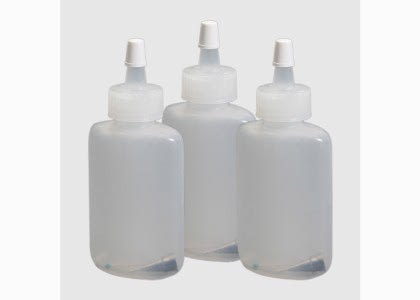 Designer Bottle with Writer Tip: (see C)