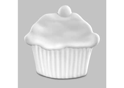 Bisque Cupcake Dish by Mayco