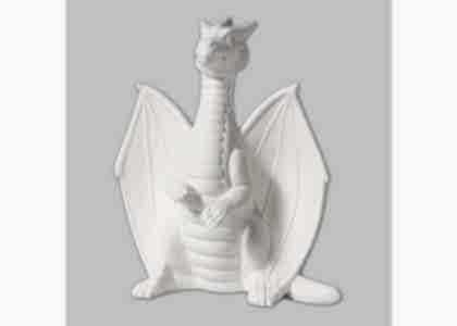 Bisque Dragon Bank by Mayco