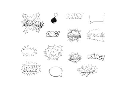Mayco Designer Silkscreen: Comic Expressions