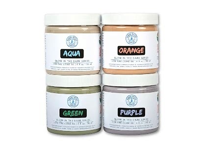 Penguin Glow In The Dark ^06 Glaze Set #1 4x118ml