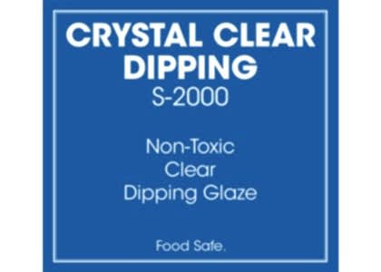 Mayco Clear: Natural Clear Dipping (1 USGallon/3.79lt)